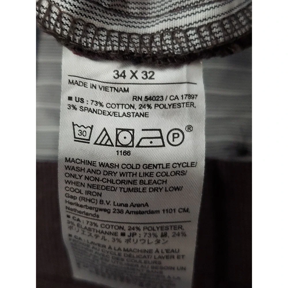 Banana Republic Pants‎ Mens 34x29 (Tag 34x32) Brown Chino Slim Tapered Fit